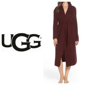 100% Cashmere UGG hooded sweater/robe